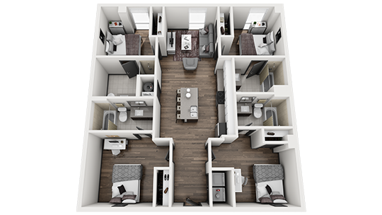 Unit Private Private floor plan